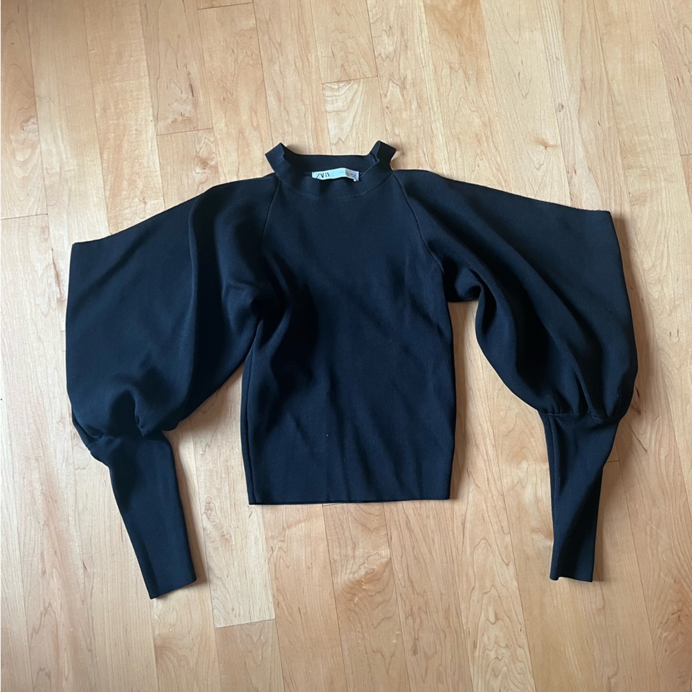 Zara high neck top